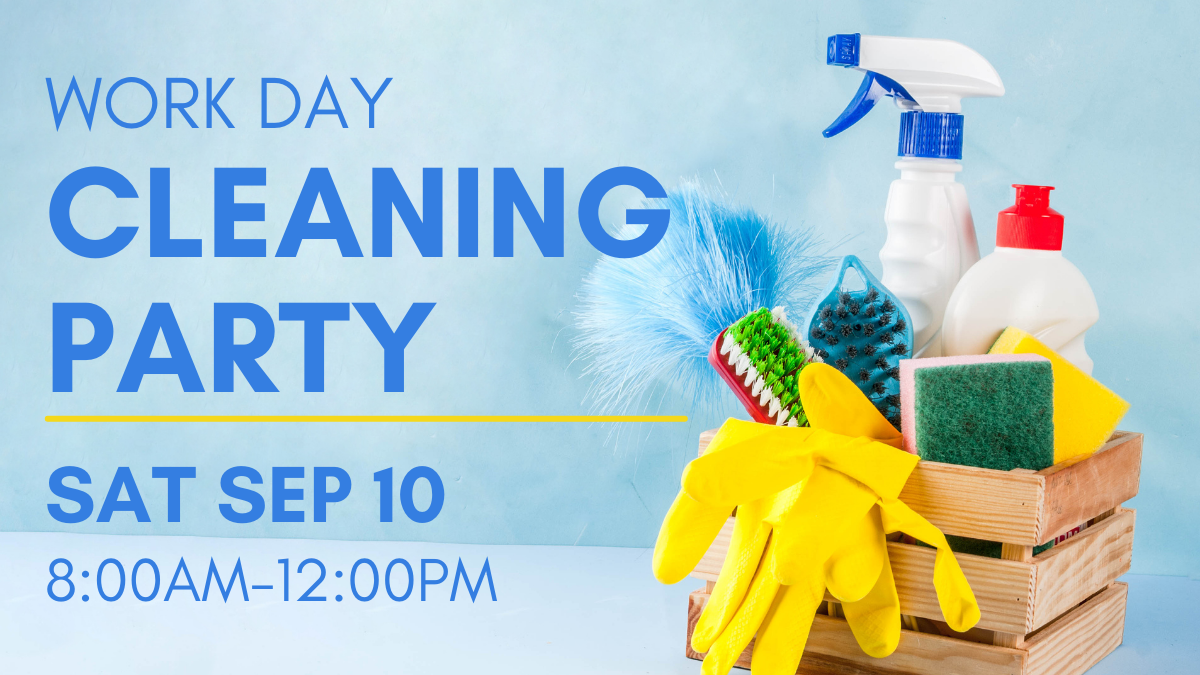 Work Day Cleaning Party Trinity Lutheran Church